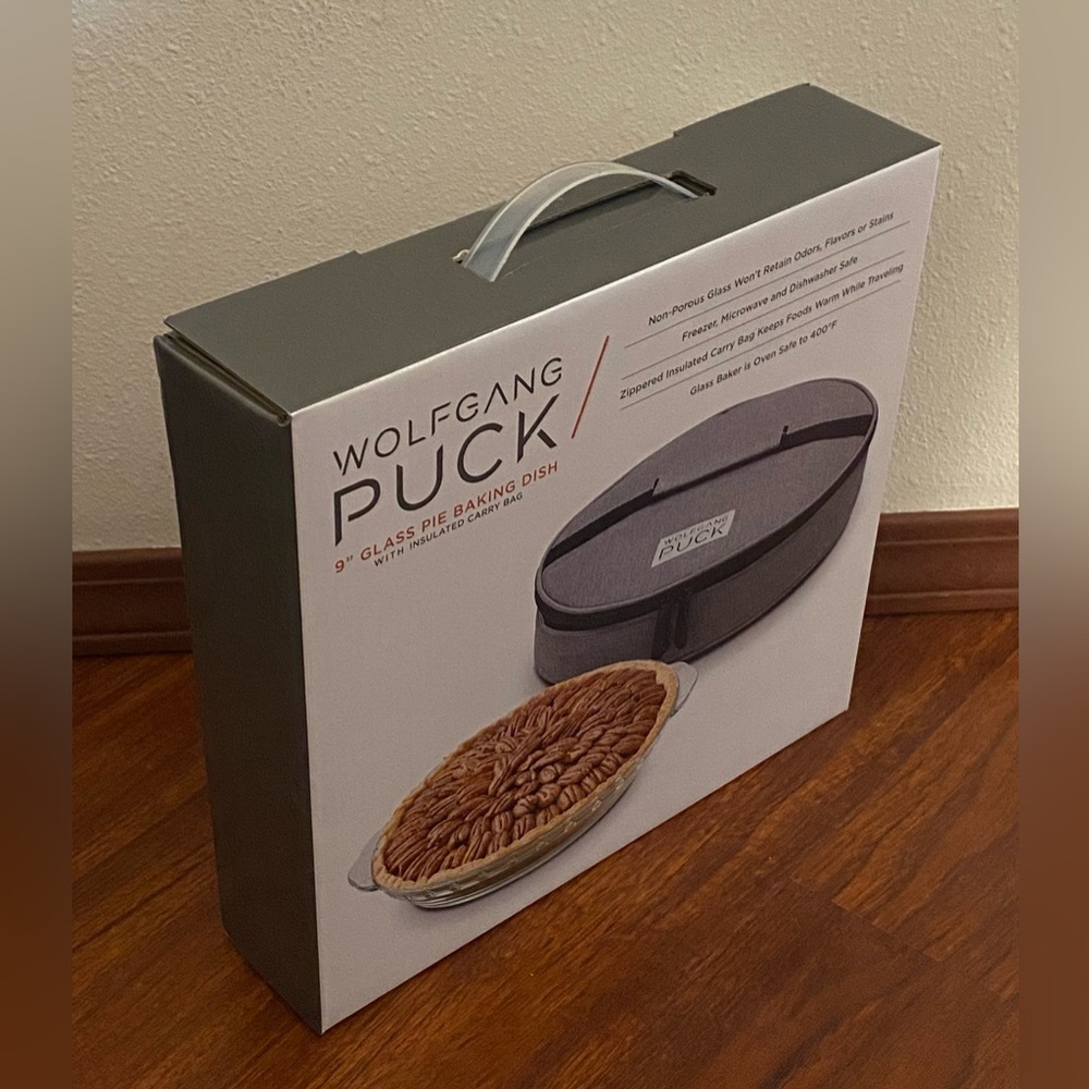 Wolfgang Puck Glass Pie Baking Dish